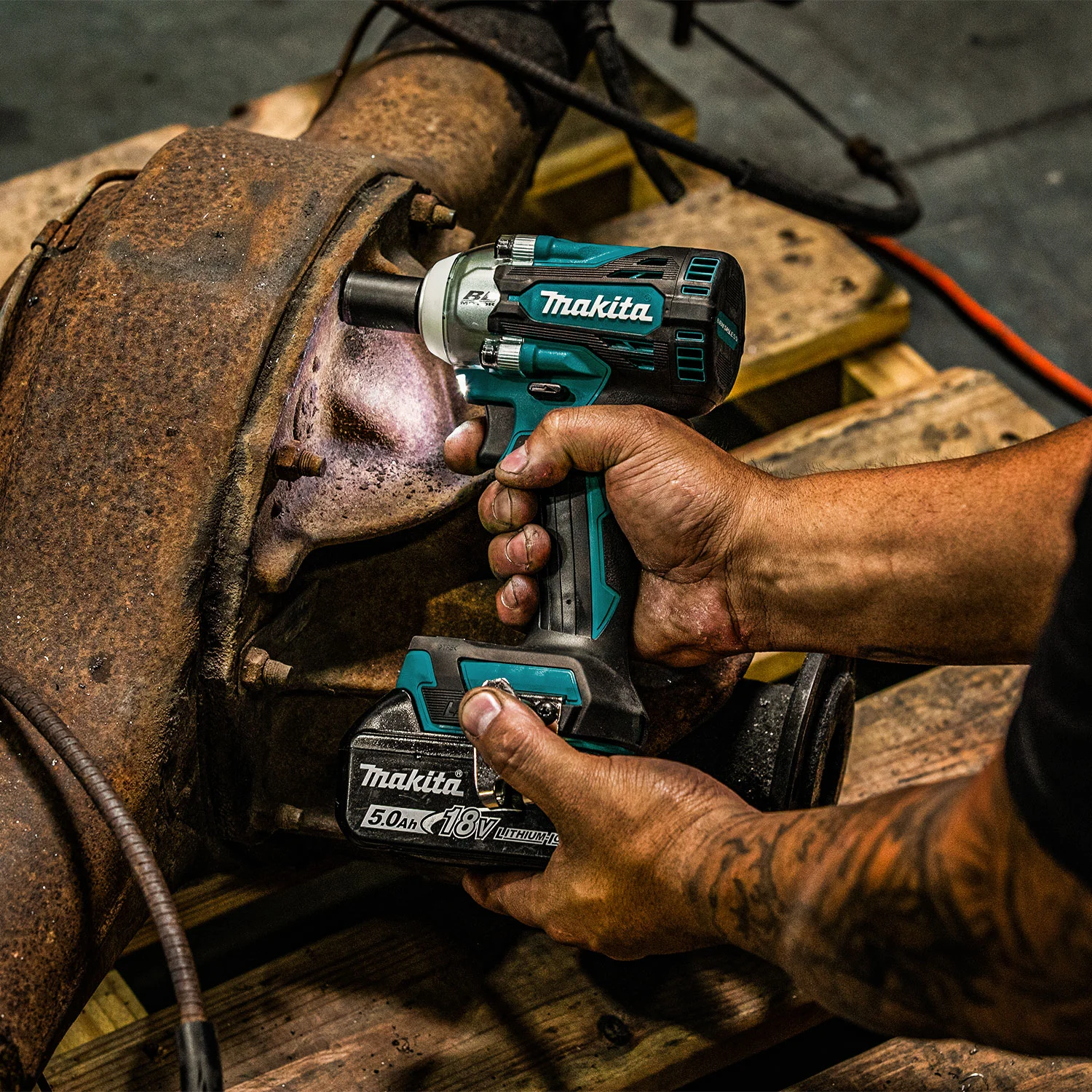 Llave de impacto - Hover