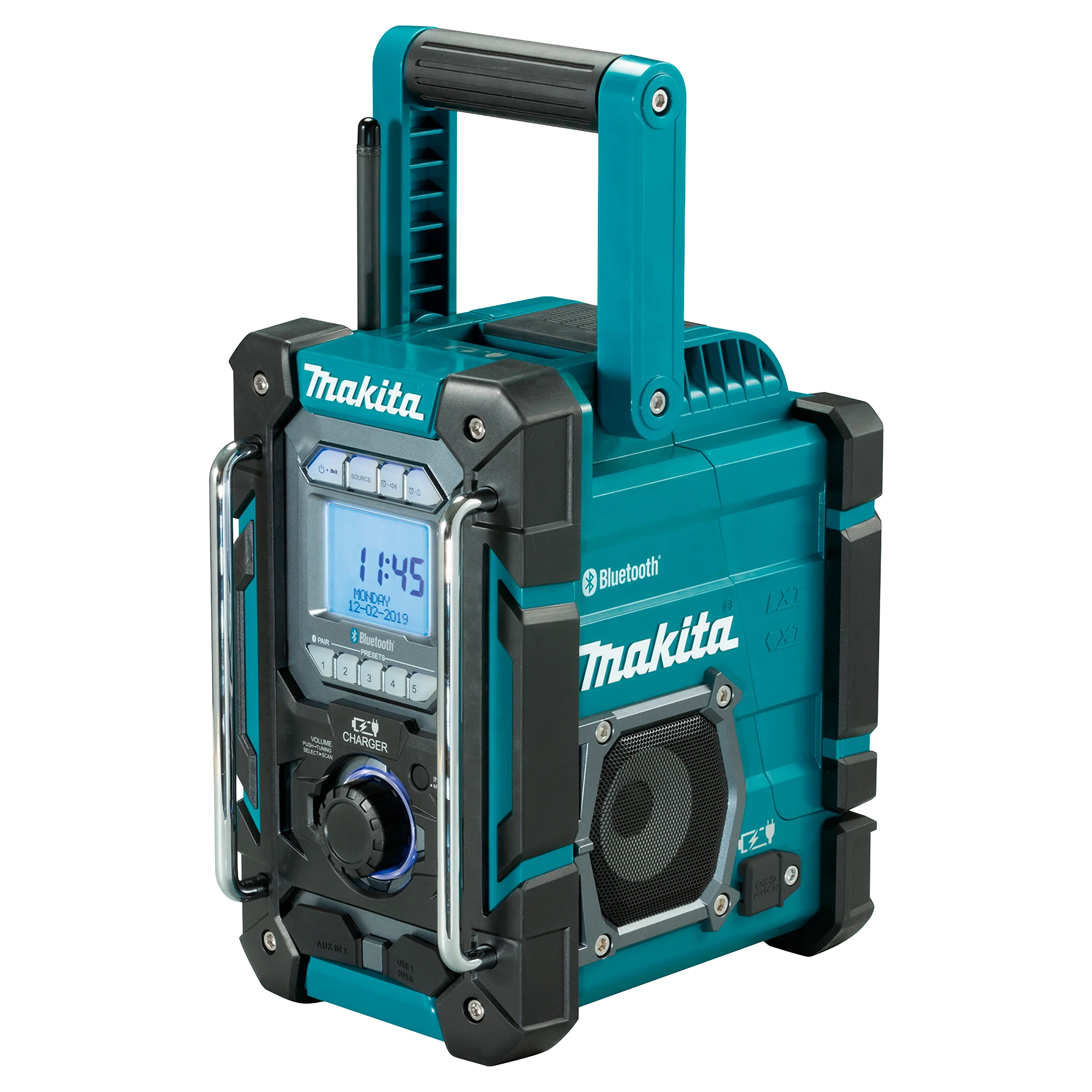 Radio cargador de trabajo